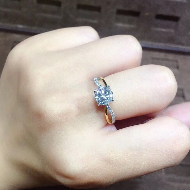Jane – Anillo de Oro 18K
