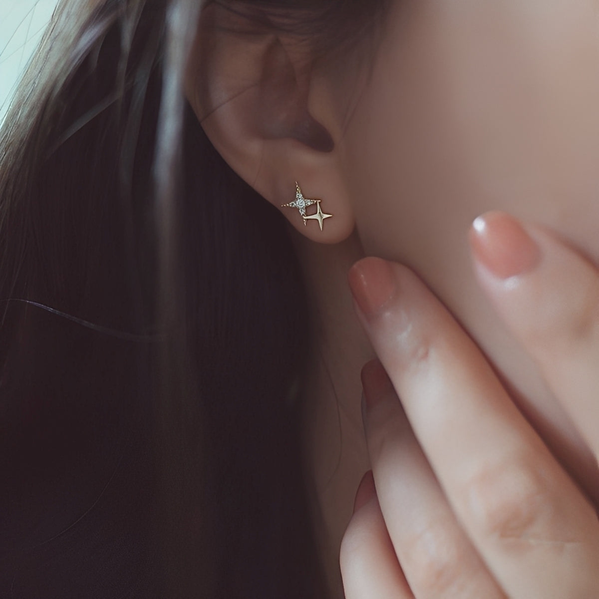 Astrid – Pendientes Estrellas Brillantes