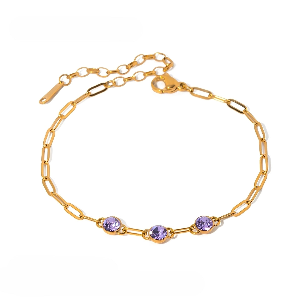 Viy – Pulsera Lavanda con Estilo Elegante