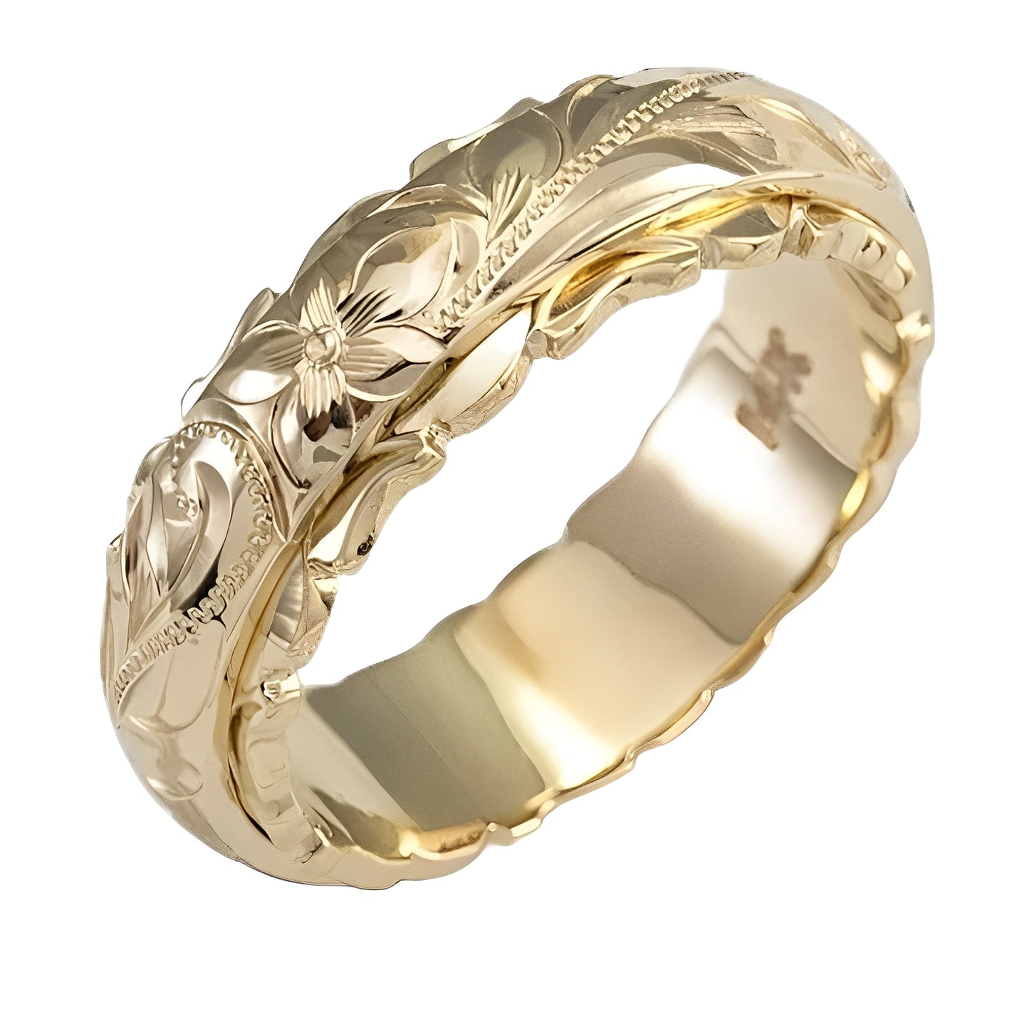 Melanie – Anillo Vintage con Flor Dorada