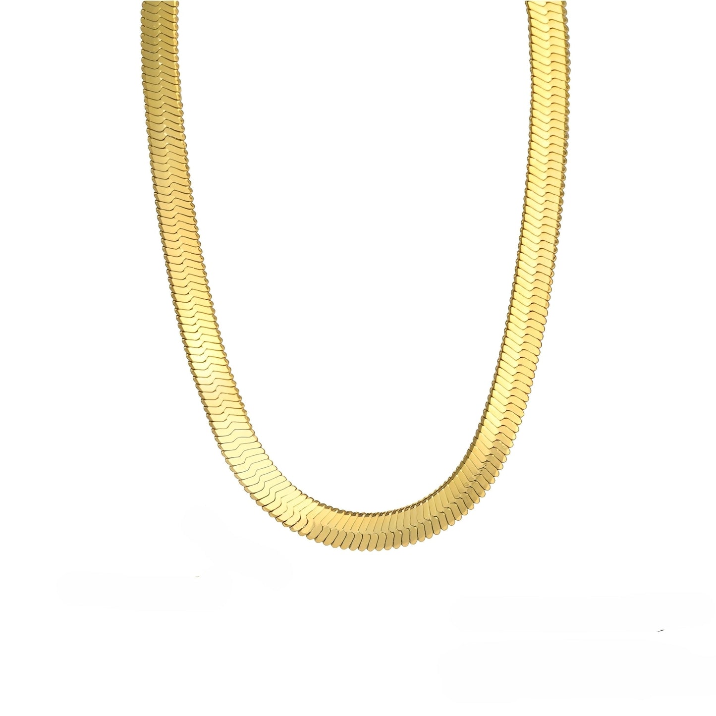 Naomie – Collar Choker Malla Serpiente