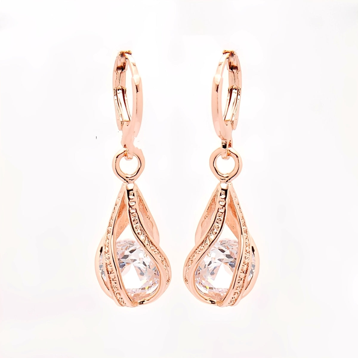 Gwen – Pendientes de Diamante