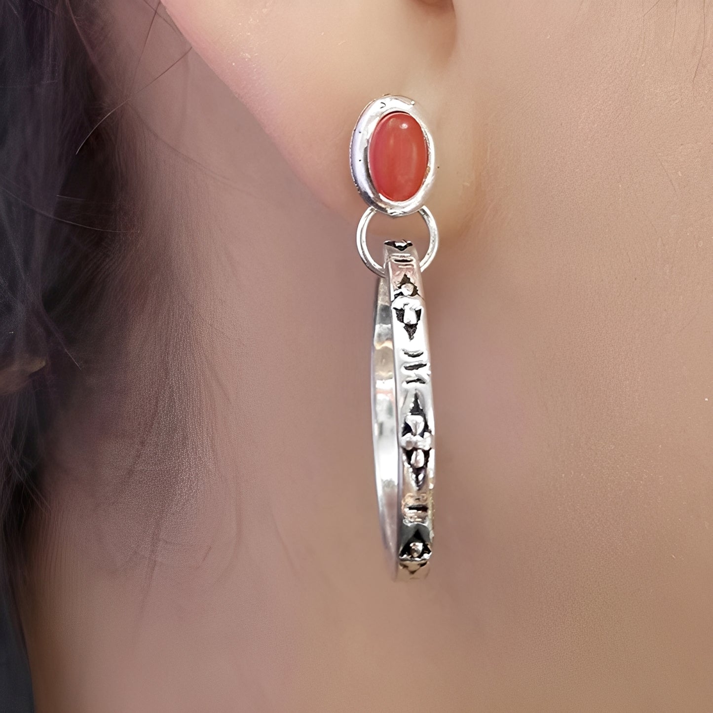 Issa – Pendientes Boho Vintage con Ónix