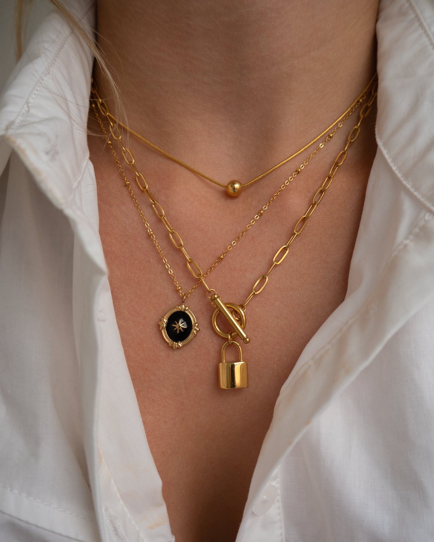 Goodlove - Collar con Colgante de Cerradura