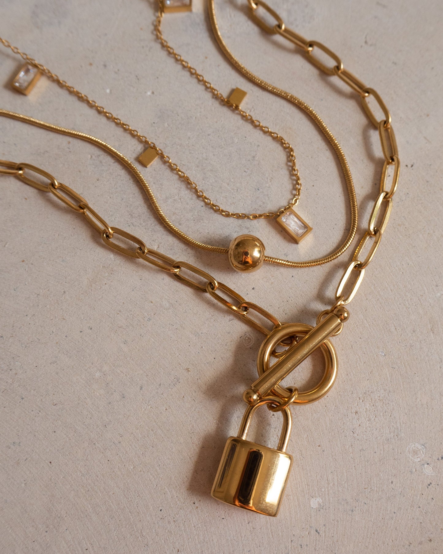 Goodlove - Collar con Colgante de Cerradura