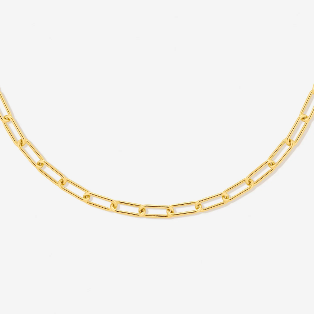 Ayah – Gargantilla Cadena Paperclip Dorada