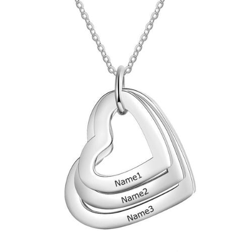 Amelya – Collar Corazón Personalizado Elegante