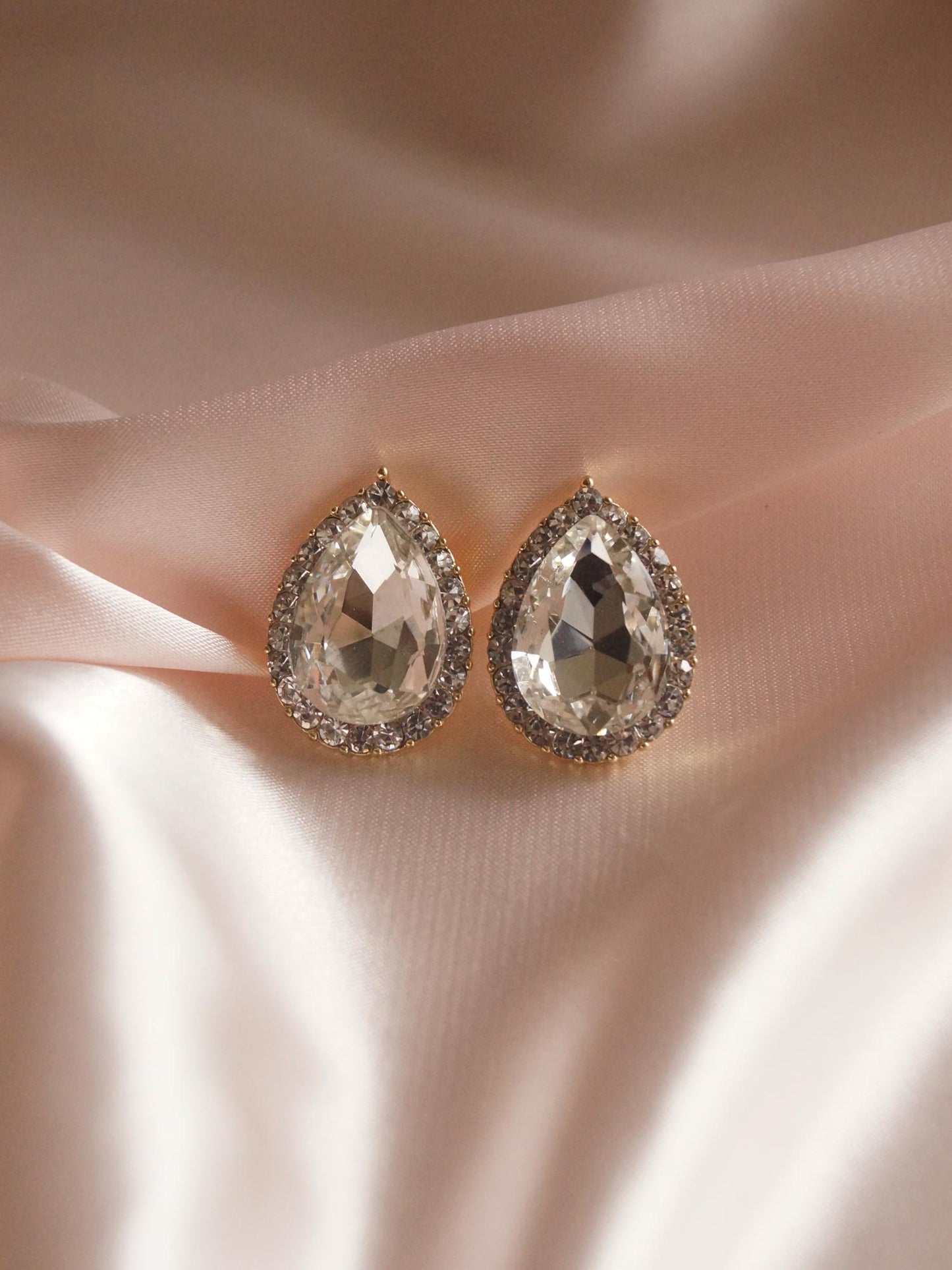 Lucy - Pendientes de diamante con forma de pera