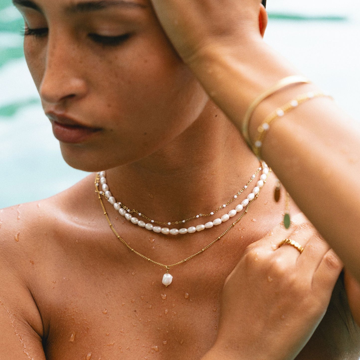 Kara – Gargantilla con Mini Perlas de Agua Dulce