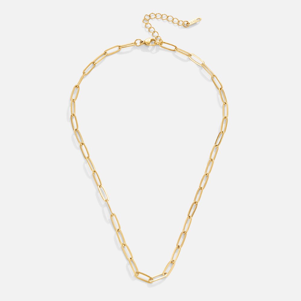 Mara – Collar Cadena Clip Dorado