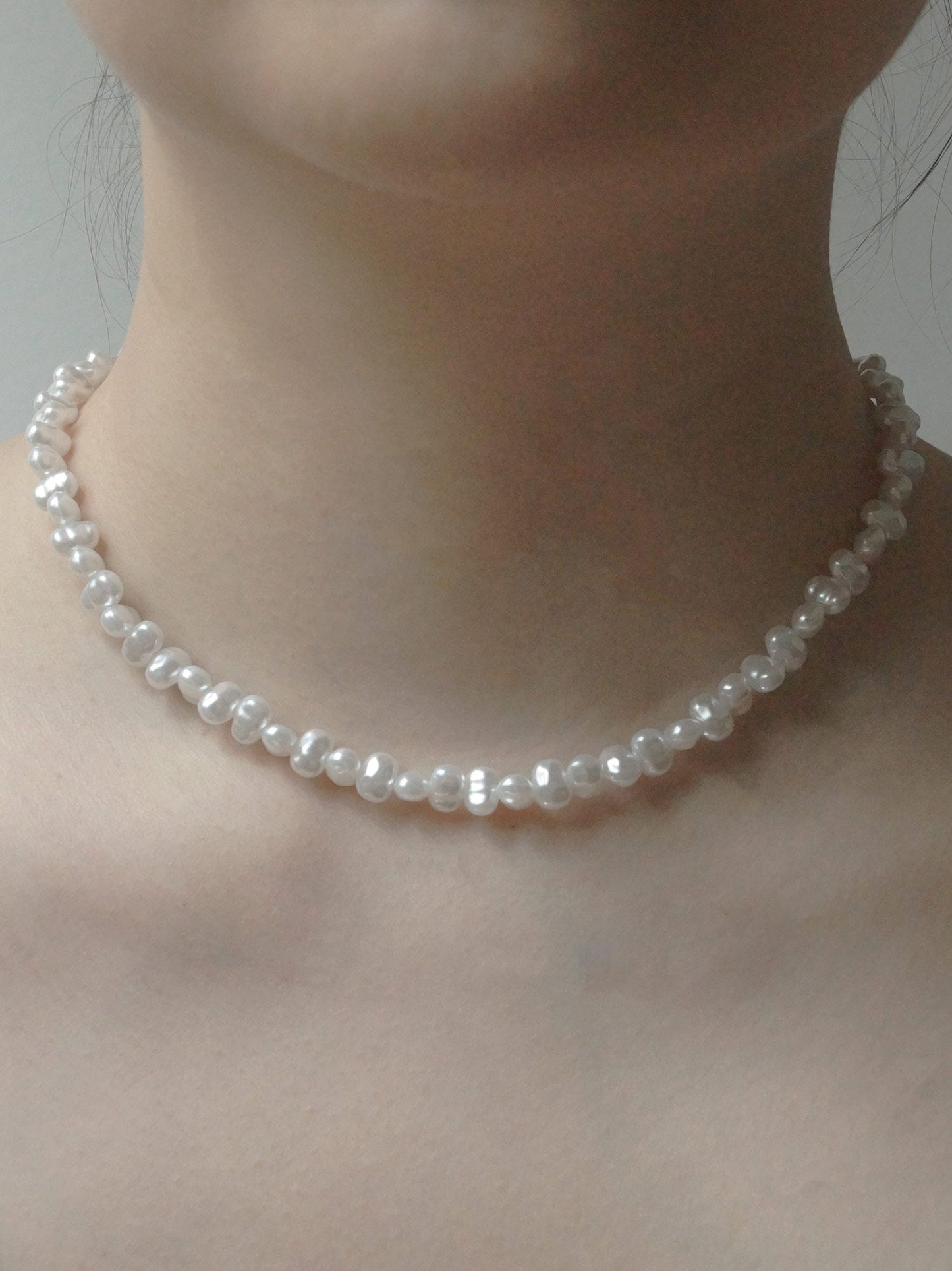 Stella - Collar de Perlas con Clúster