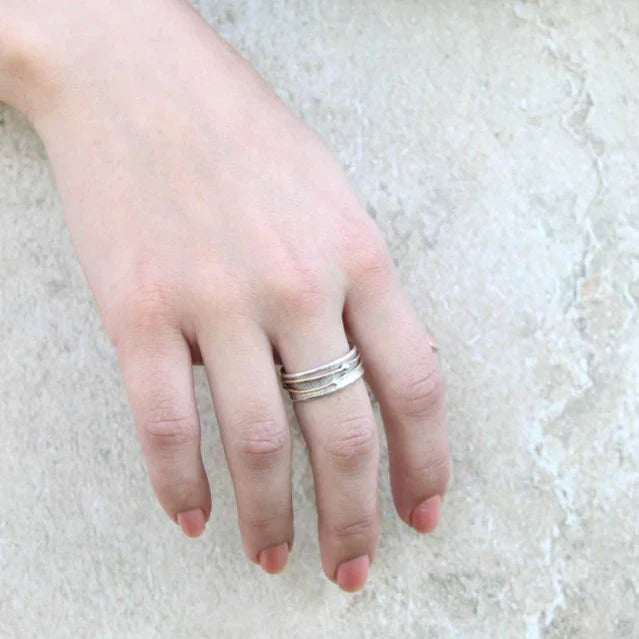 Shane – Anillo Plateado con Acabado Dorado Superpuesto