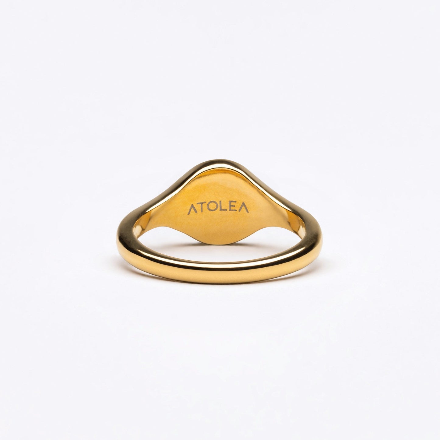 Solana – Anillo Sello con Diseño de Sol