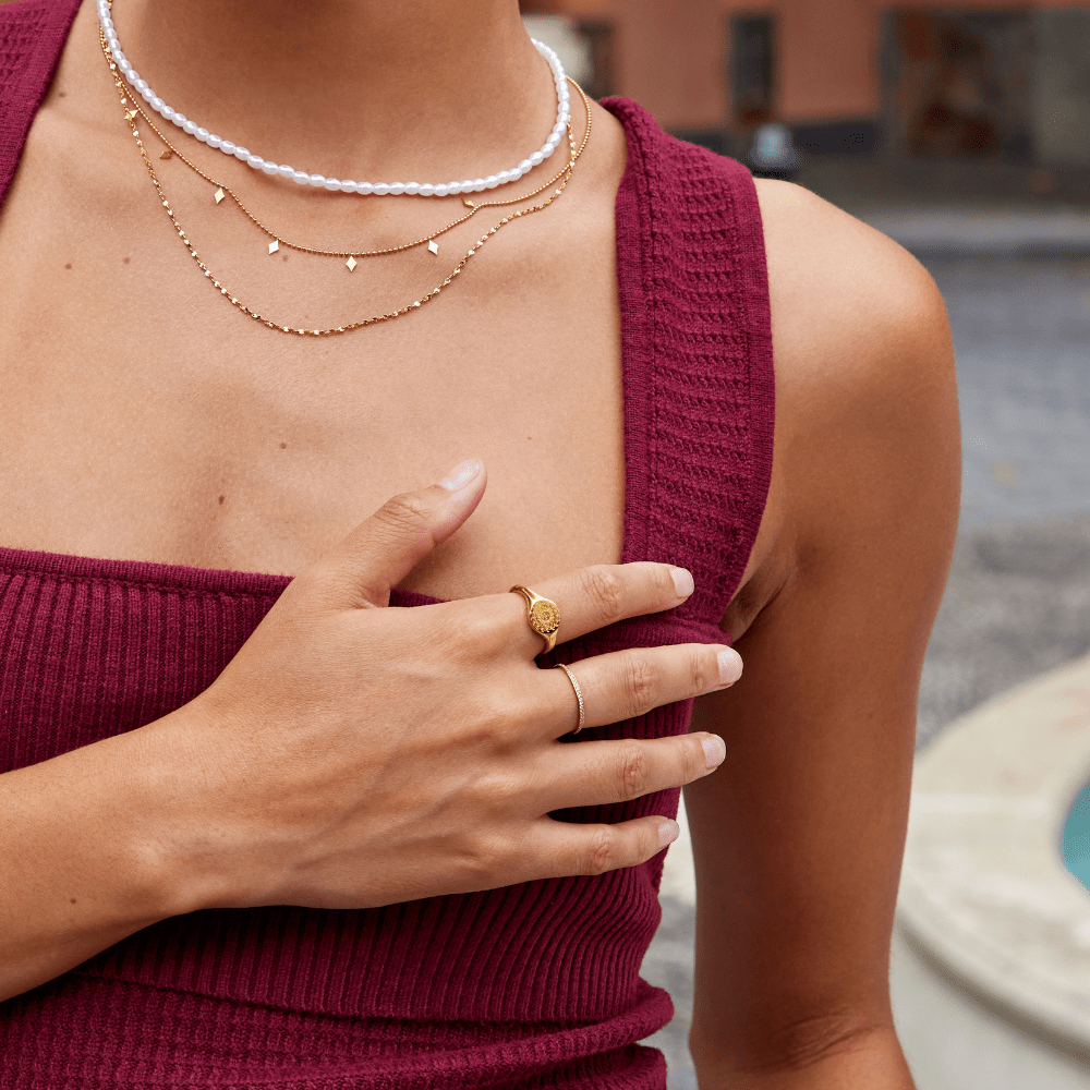 Solenne – Anillo Solsticio Dorado