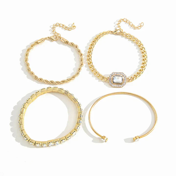 Sophie – Conjunto de Pulseras Contemporáneas