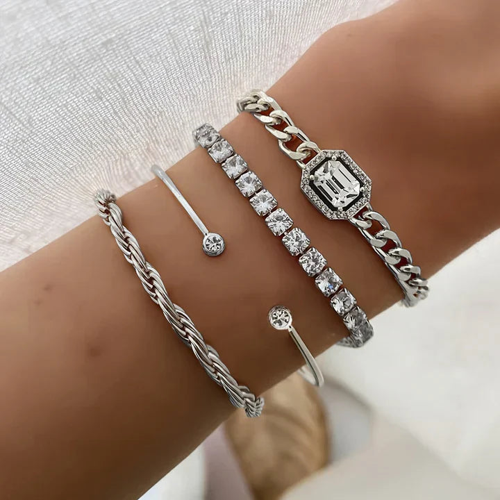 Sophie – Conjunto de Pulseras Contemporáneas