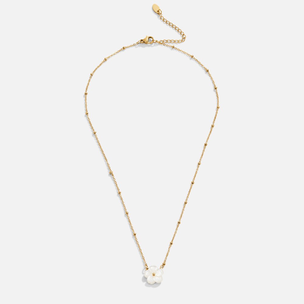 Jennie – Collar Flor Blanca