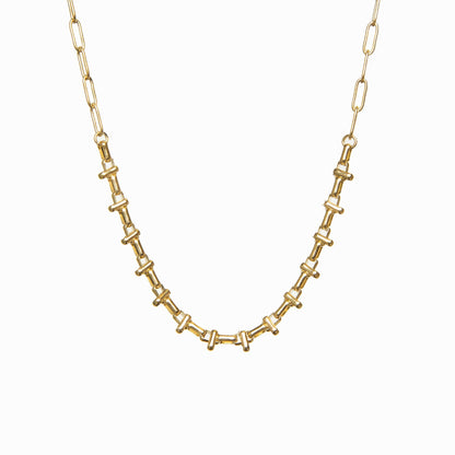Cairo – Collar Corto Dorado