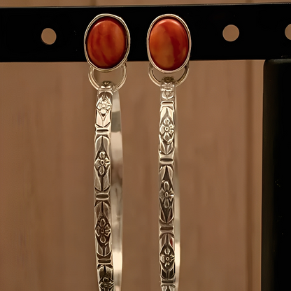 Selene – Pendientes Bohemios Vintage en Onyx