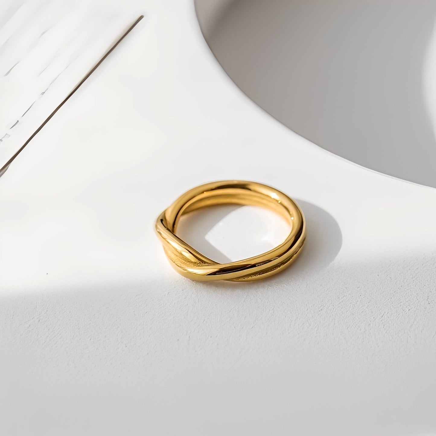 Amaya – Bague Doble Anillo Elegante