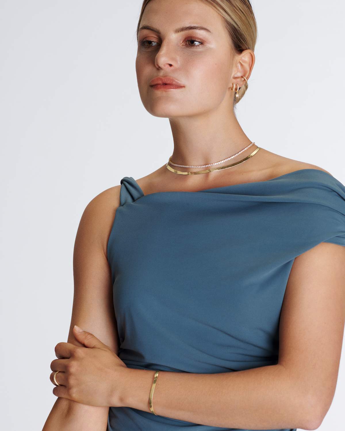 Janice - Aros de Diamantes en Pavé Estrella