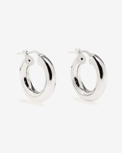 Leila - Pequeños aros de plata