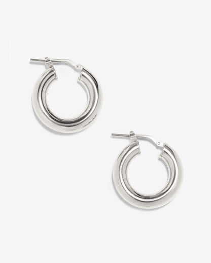 Leila - Pequeños aros de plata