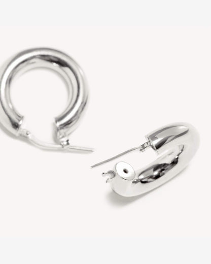 Leila - Pequeños aros de plata