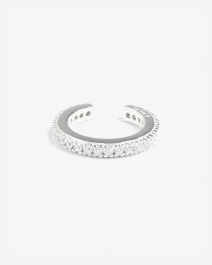 Thena - Aros plateados para la oreja