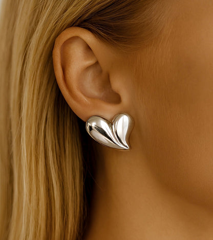 Selena – Pendientes Glossy Elegancia Moderna