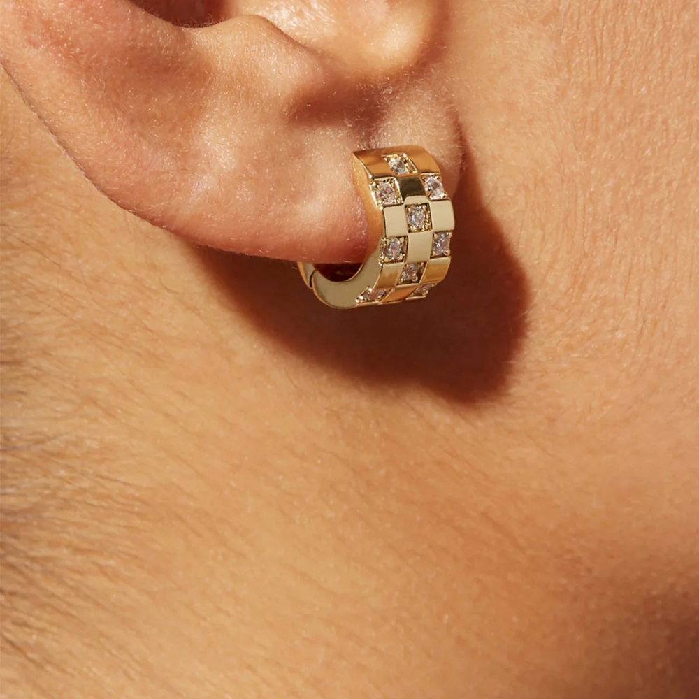 Cassy – Pendientes de Stud con Zircón Cúbico