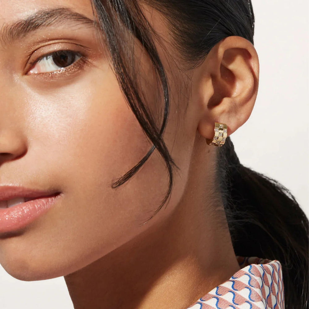 Cassy – Pendientes de Stud con Zircón Cúbico