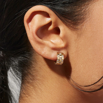 Cassy – Pendientes de Stud con Zircón Cúbico
