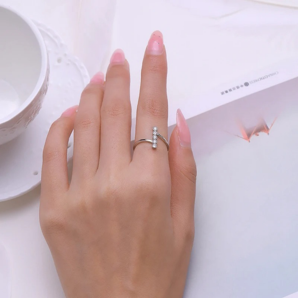 Nicolle – Anillo de Plata Esterlina