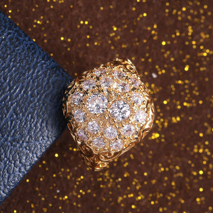 Seraphina – Anillo Diamante de la Era Dorada