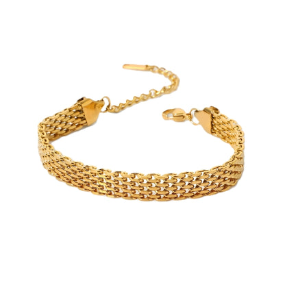 Carol – Pulsera de Malla Vintage Elegante