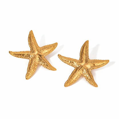 Starla – Pendientes Estrella de Mar Elegantes