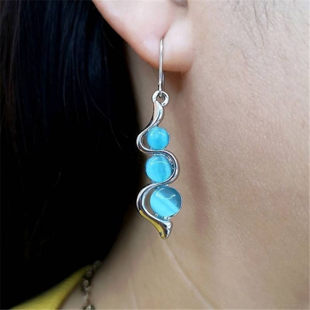 Pendientes de gota para mujer con diseño de colgante alargado