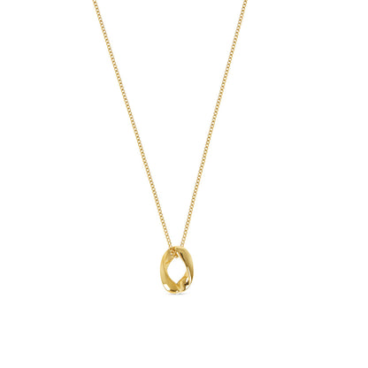 Pyroni – Collar Colgante Dorado