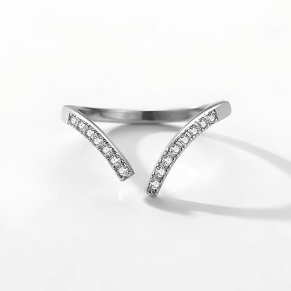Freda – Anillo Abierto de Plata Esterlina