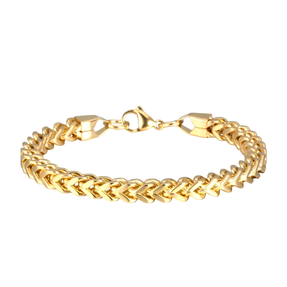 Franco – Pulsera Dorada Elegante