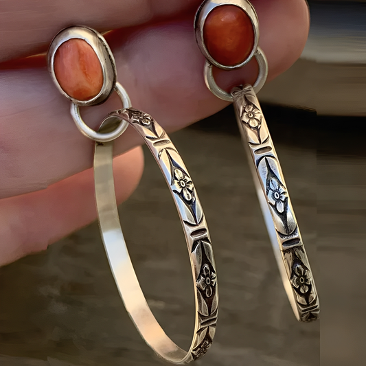 Selene – Pendientes Bohemios Vintage en Onyx