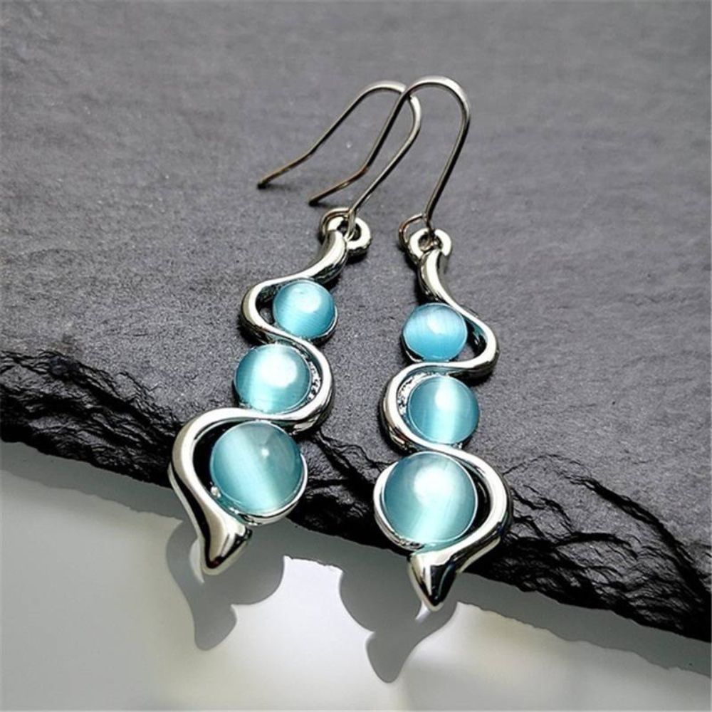 Pendientes de gota para mujer con diseño de colgante alargado