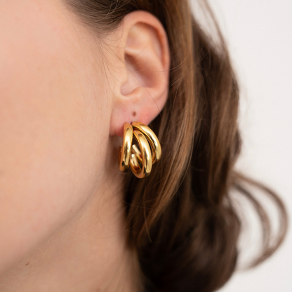 Maloi – Pendientes Aro Triple