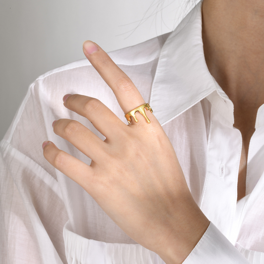 Setareh - Anillo de Miel Goteante