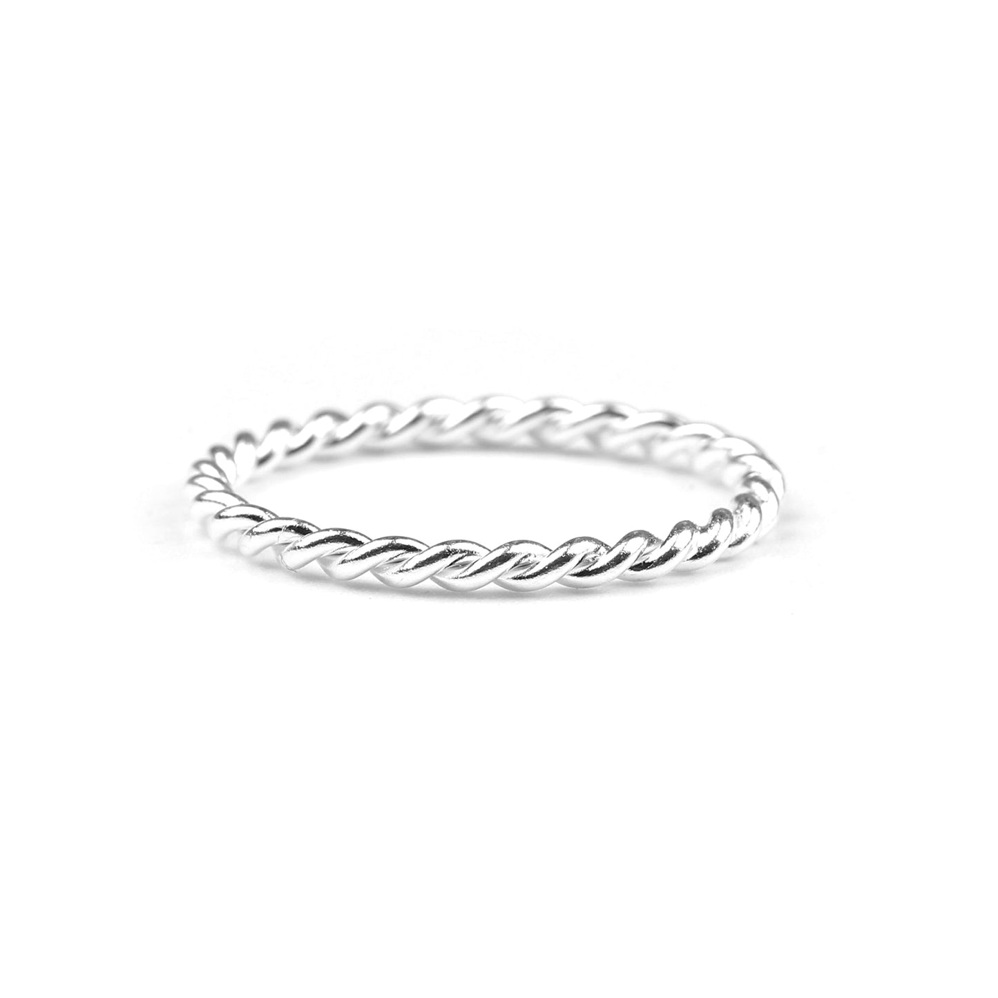 Manon – Anillo Apilable Trenzado