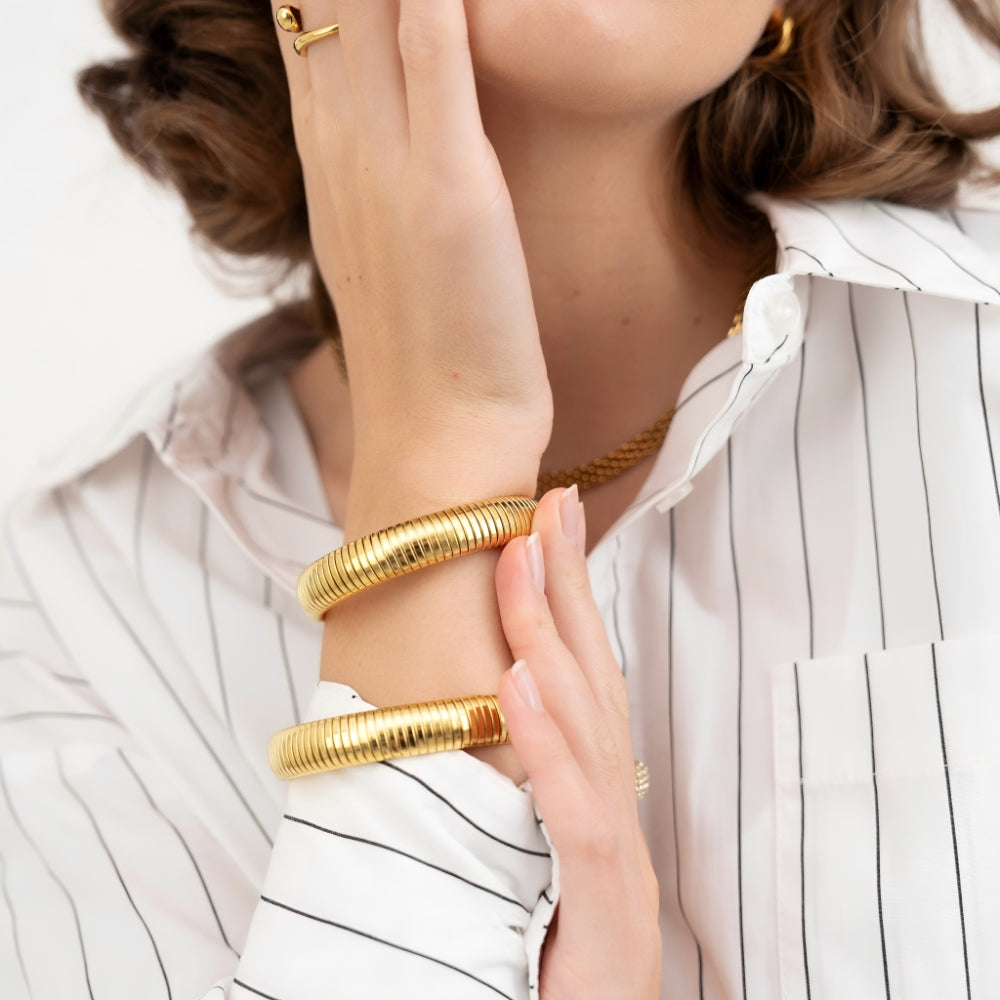 Jikka – Pulsera Bangle Snake Flexible