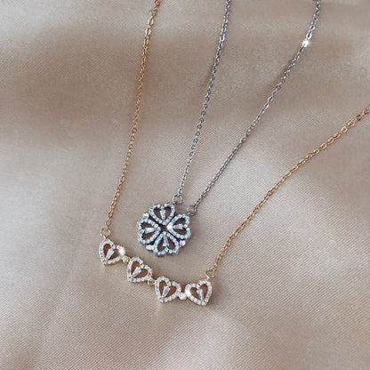 Collar de Trébol de Cuatro Hojas
