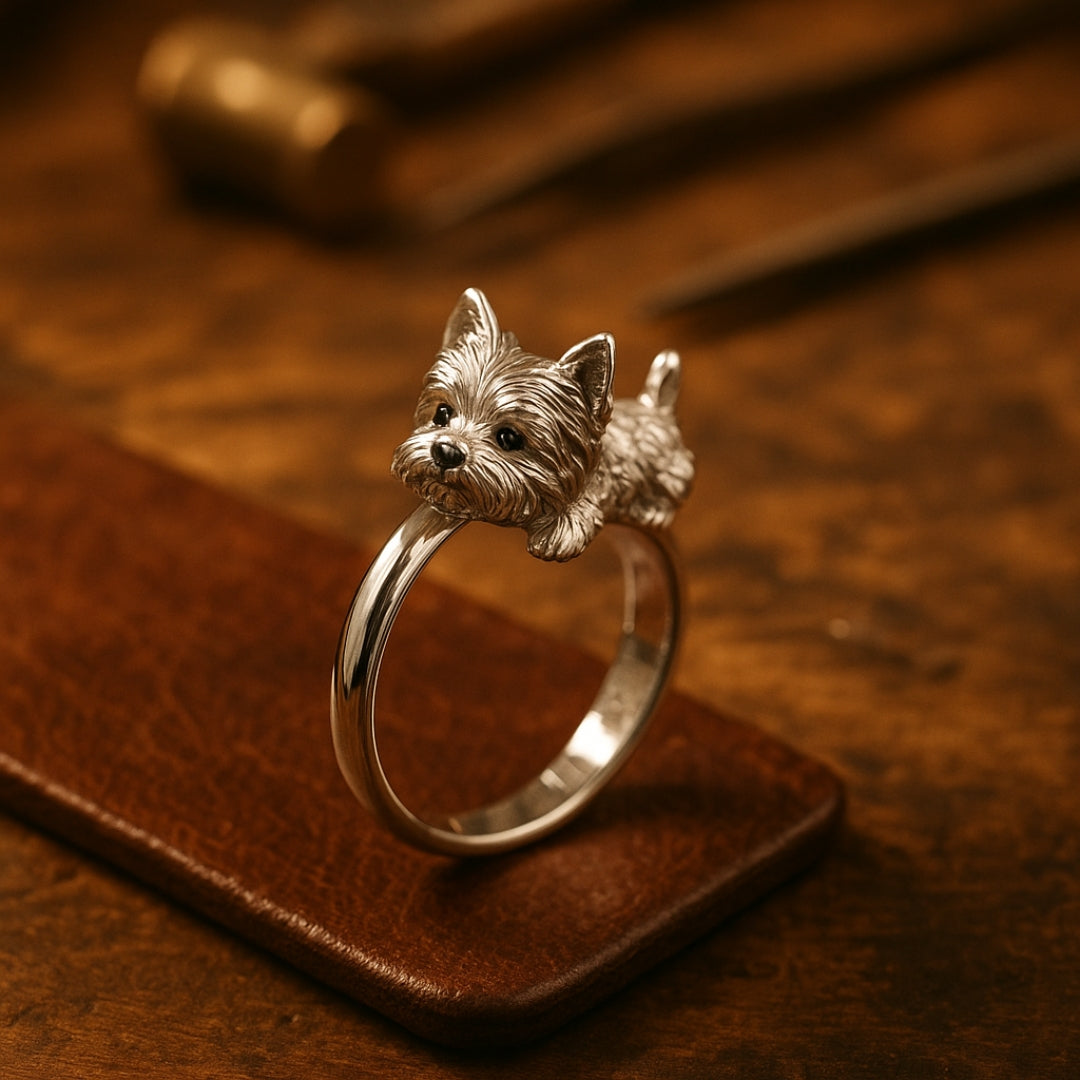 Koko – Anillo Cachorro Dibujo Animado Creativo