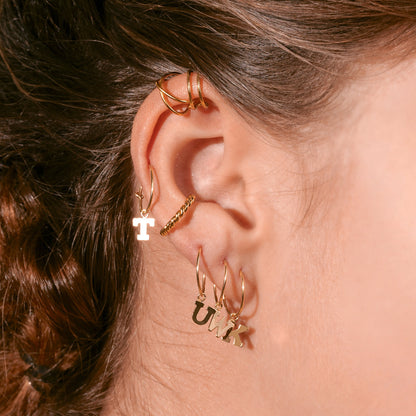Hanan - Ear Cuffs Cruzados